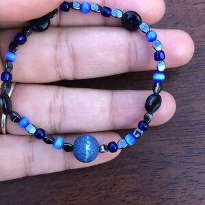 Darker Style Black And Black Handmade Bracelet 🖤